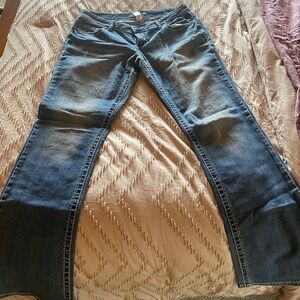 Maurices Blue Flare & Wide Leg Jeans